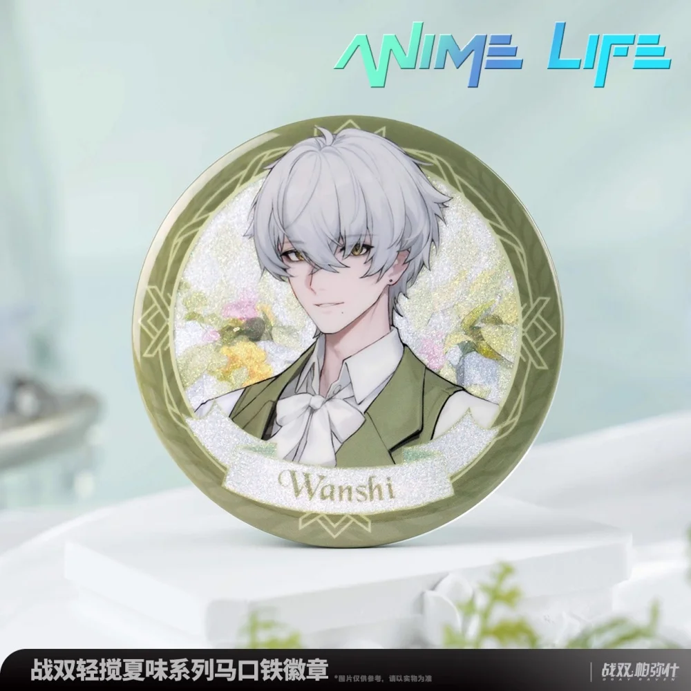 

Игра PUNISHING: GREY RAVEN Lamia Wanshi Vera жесть значок брошь булавка косплей официальный оригинальный подарок