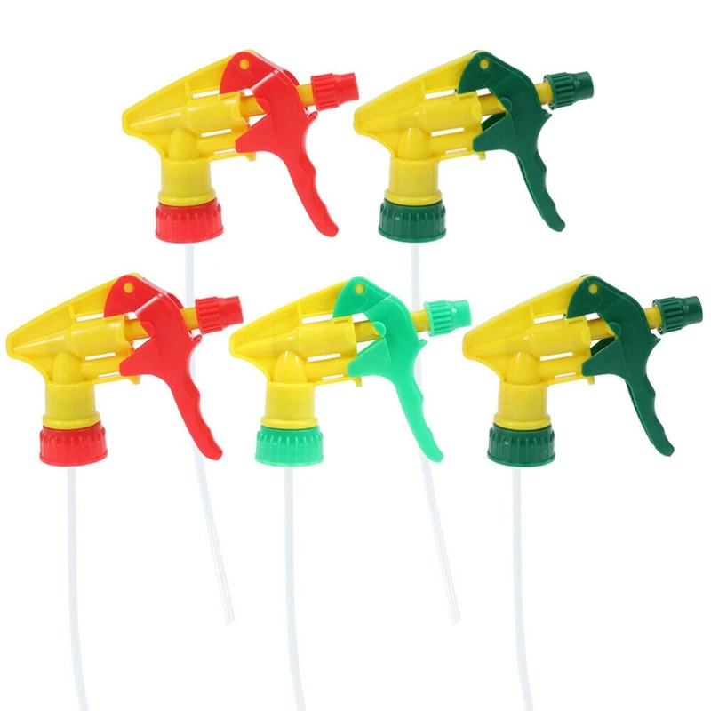 RapDuty-Bouteille de pulvérisation à déclencheur de degré chimique, tête de buse, pulvérisateur, 6 pièces