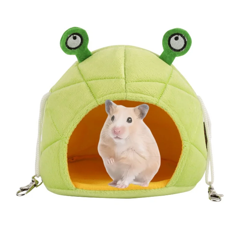 

Lint Hamster Hanging Bed Pet Banana Frog Pineapple Shape Small Pet House for Pet Mice Sleep and Play