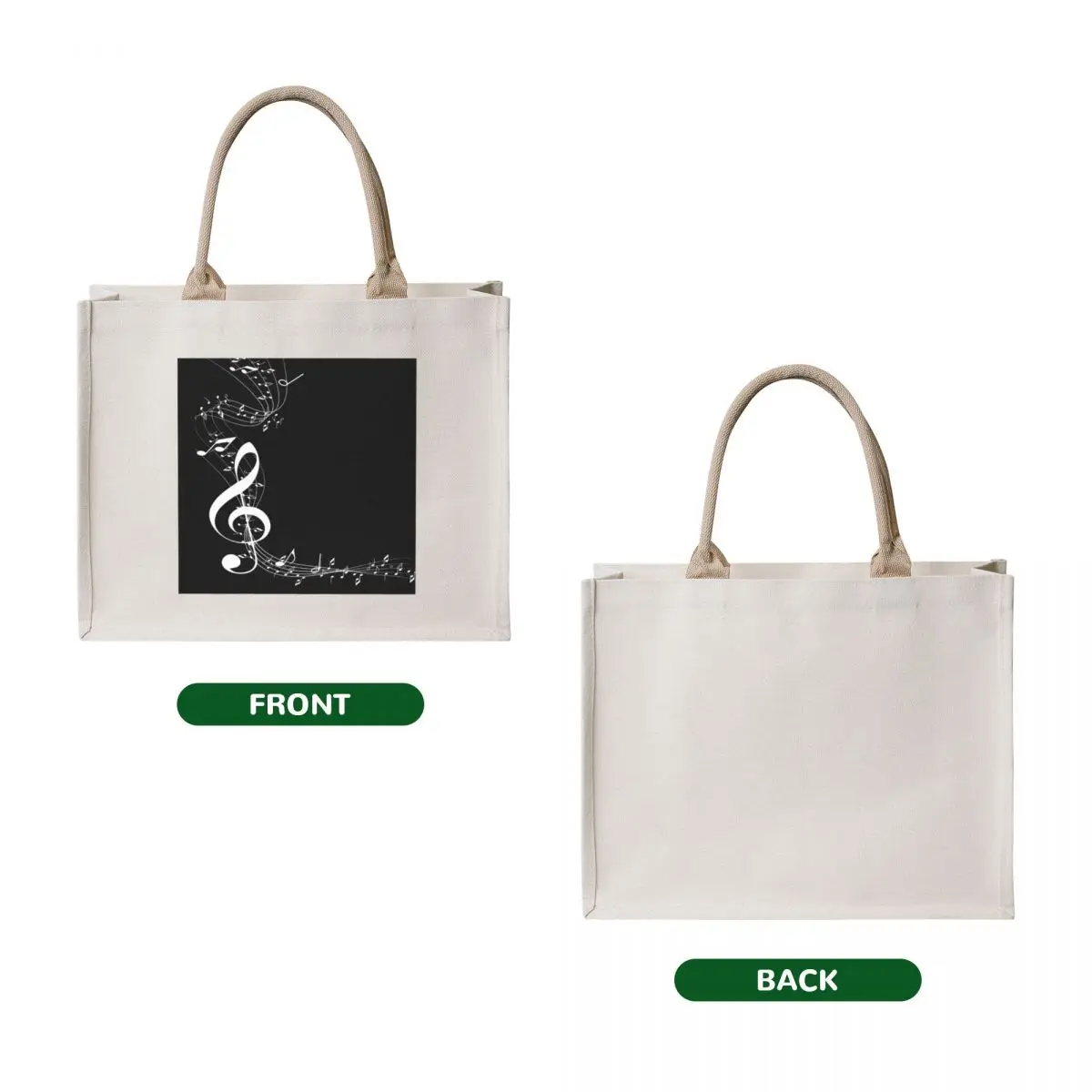 Musical instrument,music note Tote Bag shopping bag canvas bags Handbags