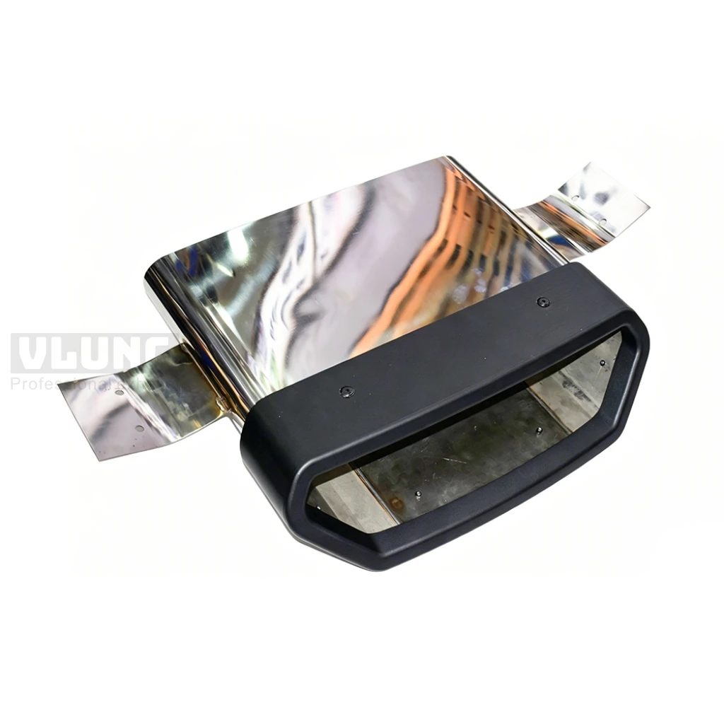 Exhaust Tip for Lamborghini Big Bull to Little Bull Bat to Murcielago LP640 to LP670 Upgrade Dedicated Rear Bumper Tail Throat