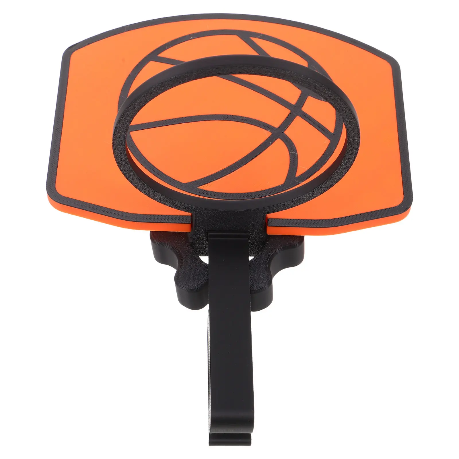 Clip on Mini Basketball Hoop with Sleek Backboard for Trash Can Office Bedroom Indoor Decorative Functional Hygienic Waste - view 5