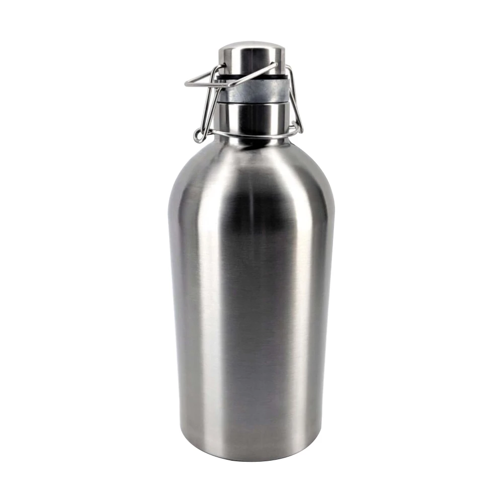 KegLand  2L Beer Home Brewing Bottle Ultimate Vacuum Double Wall Insulated  Growler 304 SS