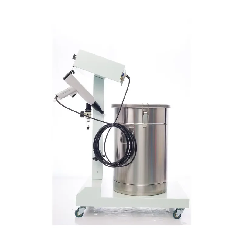 Wholesale Cheap Electrostatic Aluminium Powder Coating Spraying Machine New Condition Core PLC Spray Booths Removable Easy