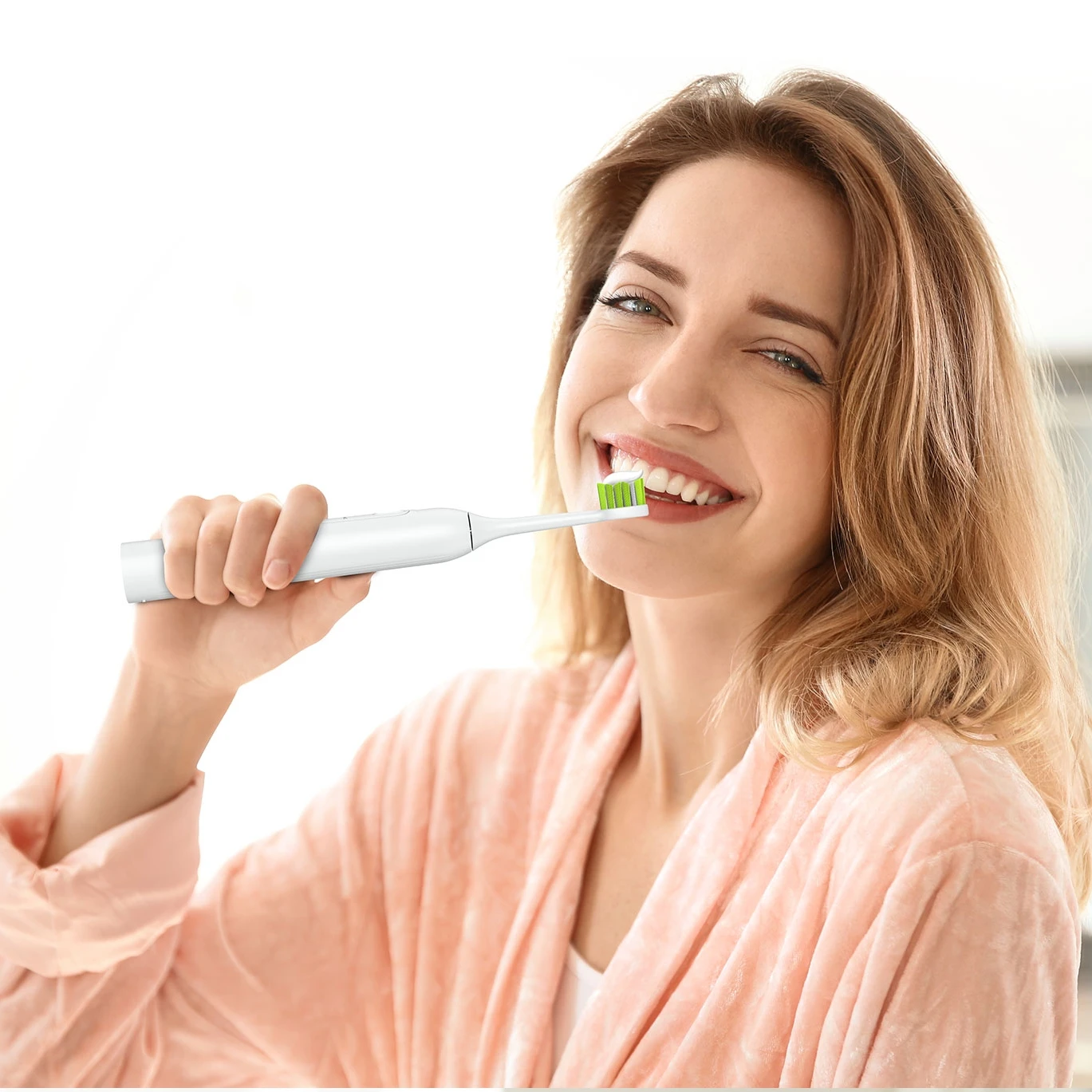 Jeenk فرشاة الأسنان الكهربائية استبدال رؤساء رؤوس فرشاة الأسنان الكهربائية 6 قطعة/المجموعة ل JK-Y05 رئيس مجموعات فرشاة الأسنان