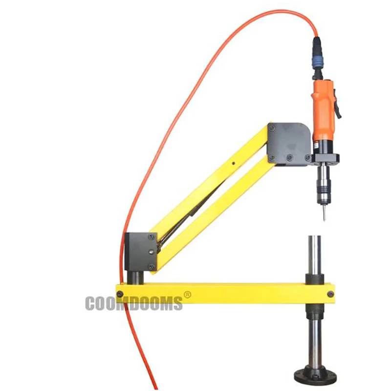 Vertical Pneumatic Tapper Machine Air Tapping Tools ISO M3-M12 Chucks