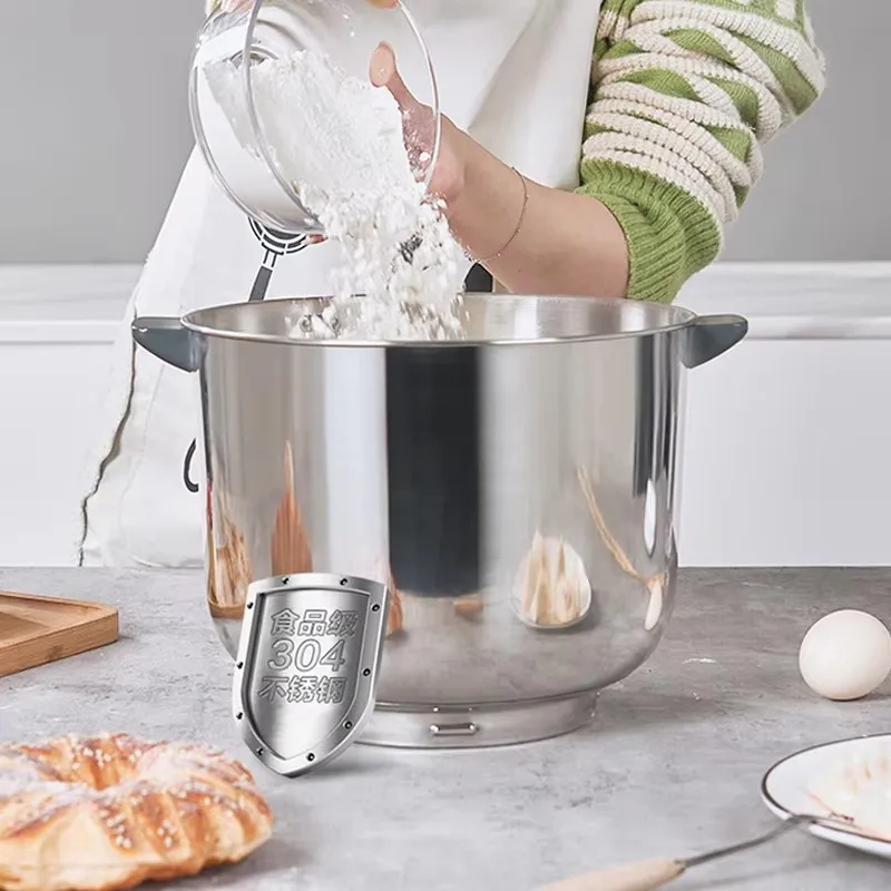 5.5L 8L خلاط العجين الكهربائي 220V العجن آلة التلقائي آلة خلط التخمير متعددة الوظائف خلاط طعام