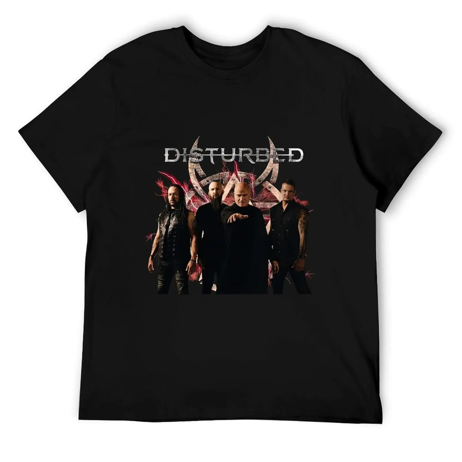 

Disturbed - Rock Band Tee Ten Thousand Fists T-Shirt t shirts for man graphic vintage anime t shirts oversize T-Shirt