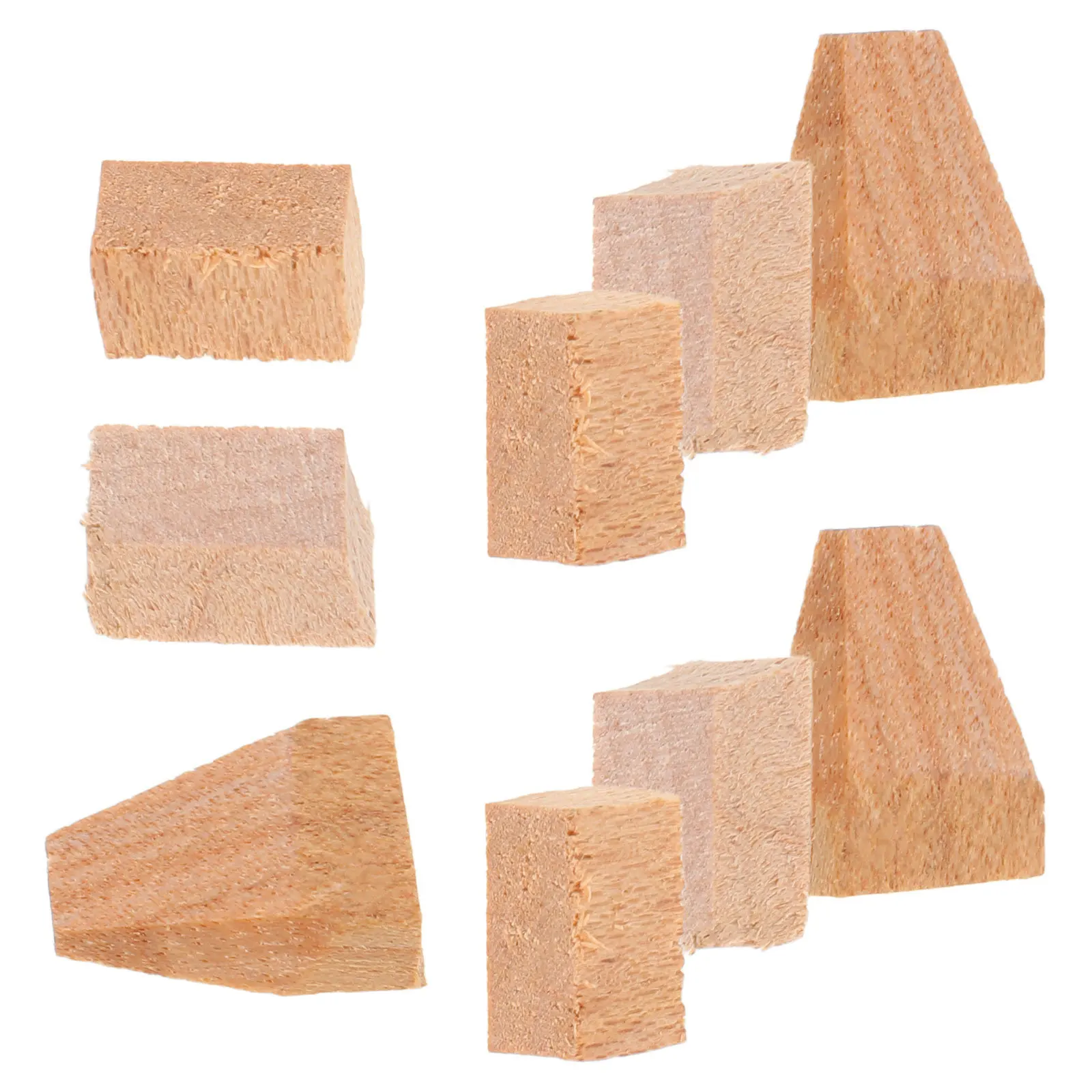 

3Set Violin Bow Cork Wooden Fiddlestick Wedges Replacement Parts Violin Practice Repair Music Instrument Accessories