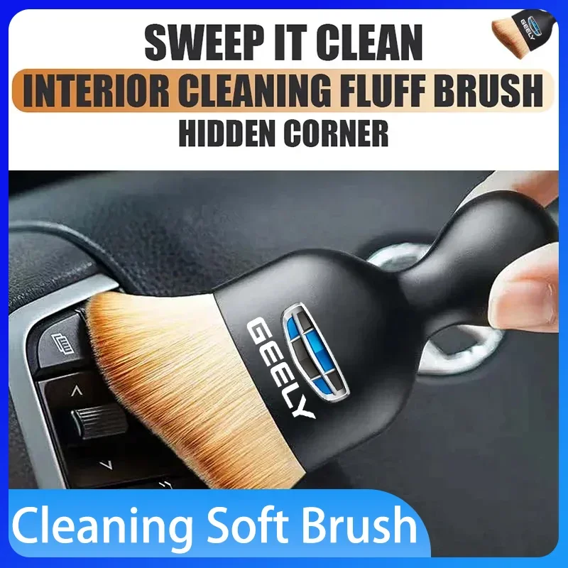 

Car Air Conditioner CleaningBrush Outlet CreviceDust Removal Brushes For Geely GX3 Geometry CK Coolray Atlas Emgrand EC7 Tugella