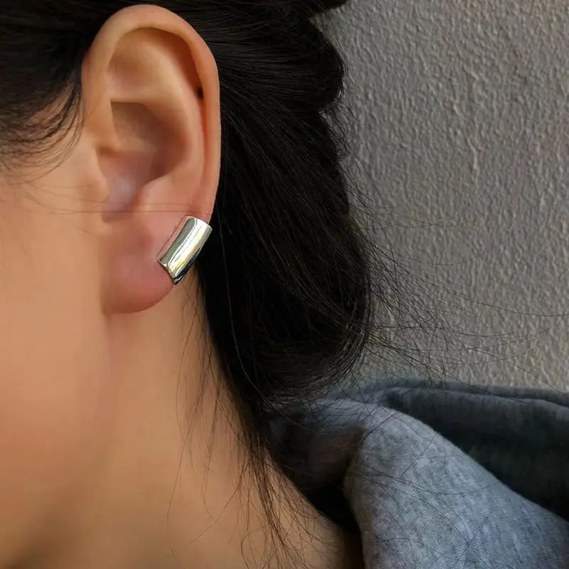 925 Sterling Silver Ear Cuff, No Piercing Ear Clip for Women/Men, Minimalist Helix Cartilage Jewelry Wholesale