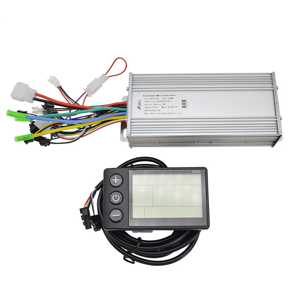 

Universal 36/48v-60v1000W LCD Display & Controller for Ebike E-scooter Bike