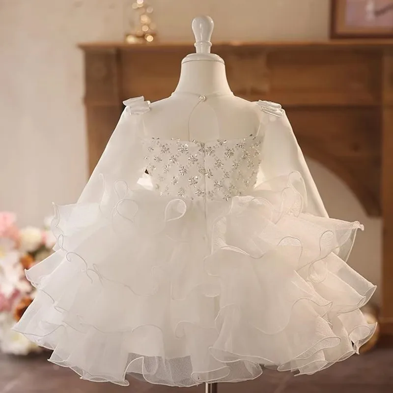 Children's Princess Evening Gown Host Piano Performance Wedding Birthday Party Flower Girl Dresses A4270 Bridesmaid Dresses