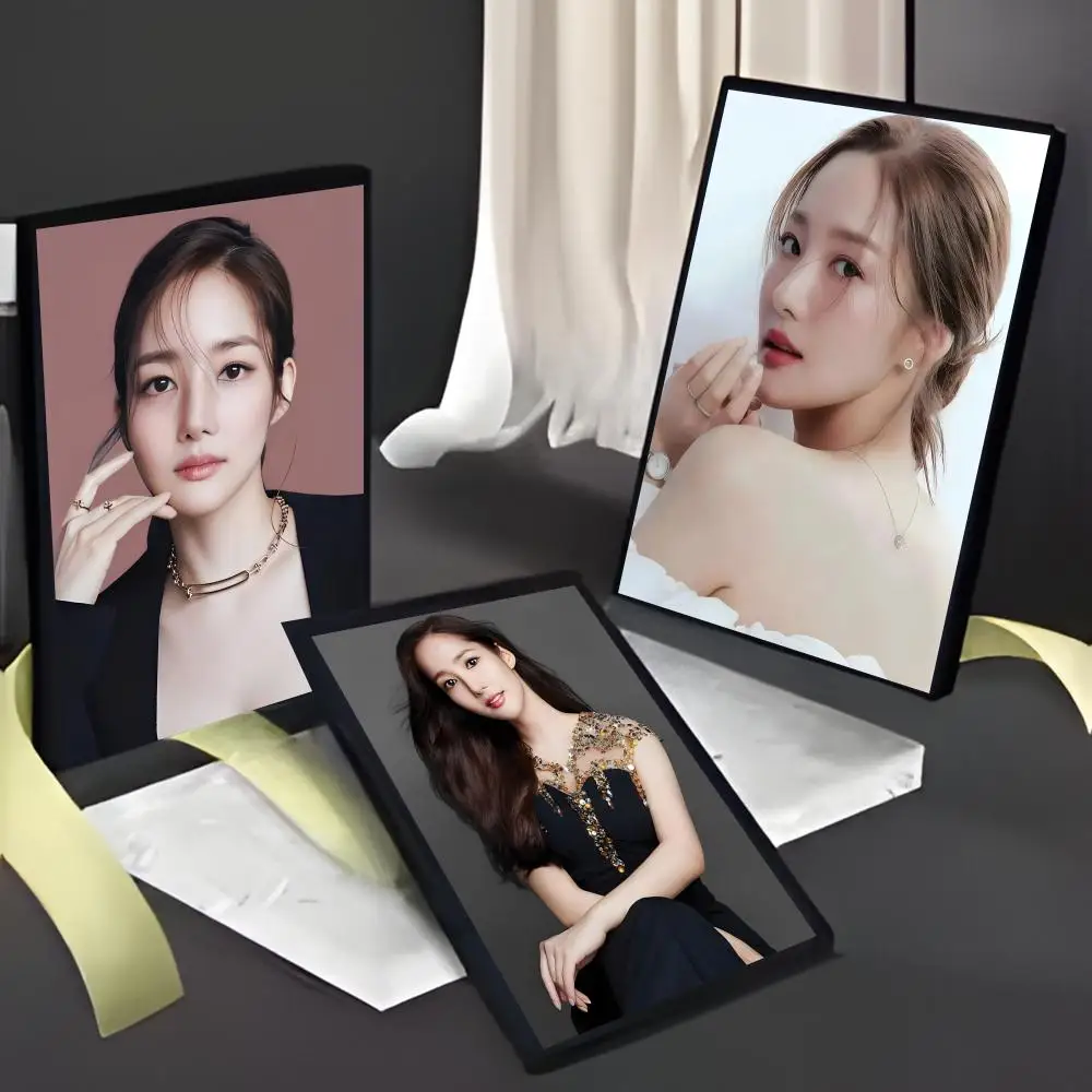Pretty Charming Korean Beautiful Actress P-Park Min-young Poster American Film Mural Home Childrens Room Wall Decor Print