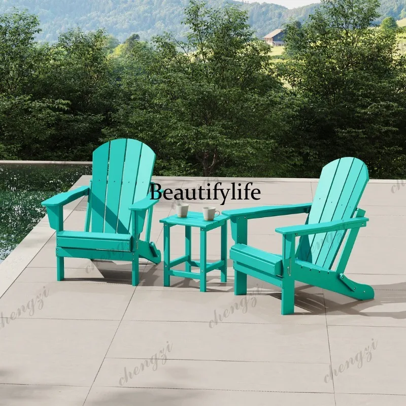 

european Portable Garden Furniture Sets Wood Nordic trendy aesthetic organizer irregular beauty Tuinmeubelsets home furniture