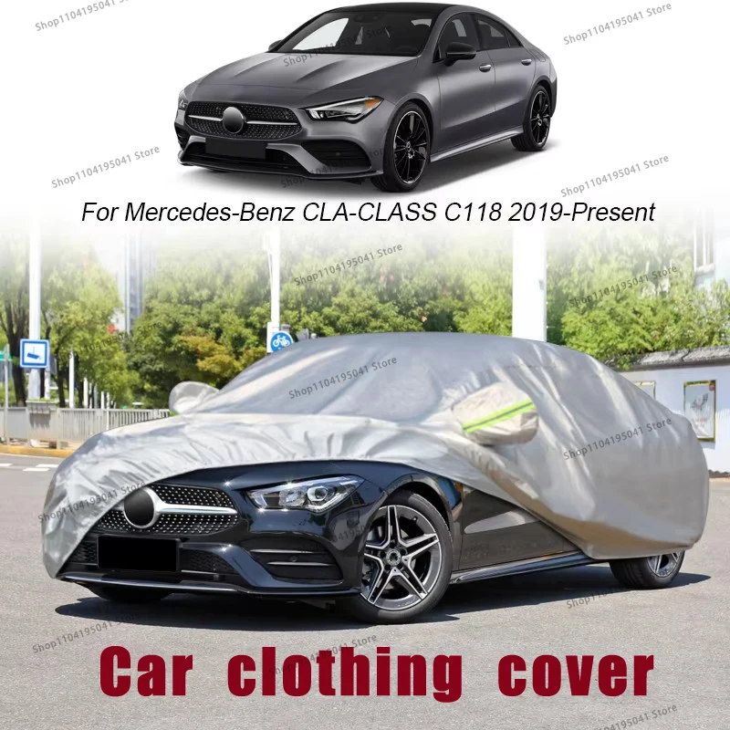 

For Mercedes Benz CLA class Full Car Cover Rain Frost Snow Car protective cover ,UV protection,Car paint protection