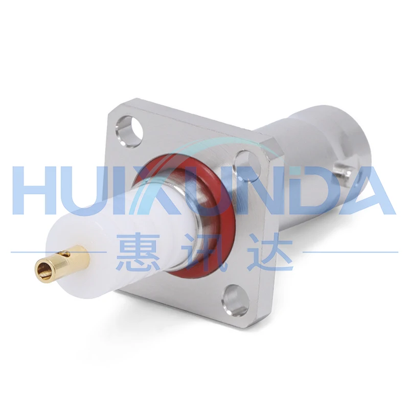 SHV-JFD SHV5000V Male 4 Hole Flange Chassis Fixed BNC High Voltage 5000V SHV-JF Connector