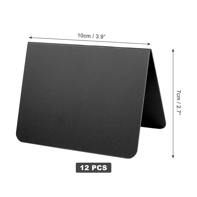 24 PCS Mini Chalkboard Signs 4X3inch Small Chalkboard Chalk Sign Food Labels For Party Buffet Tables ,Easy To Write
