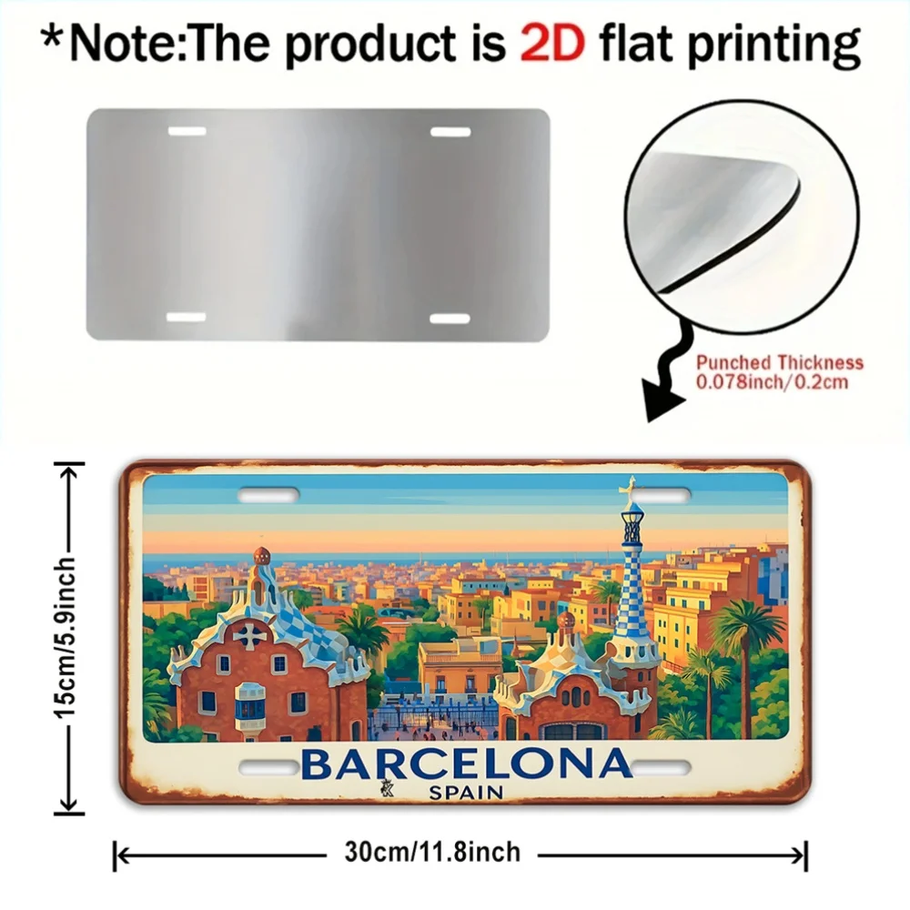 2D Flat, for Decorative Use Only