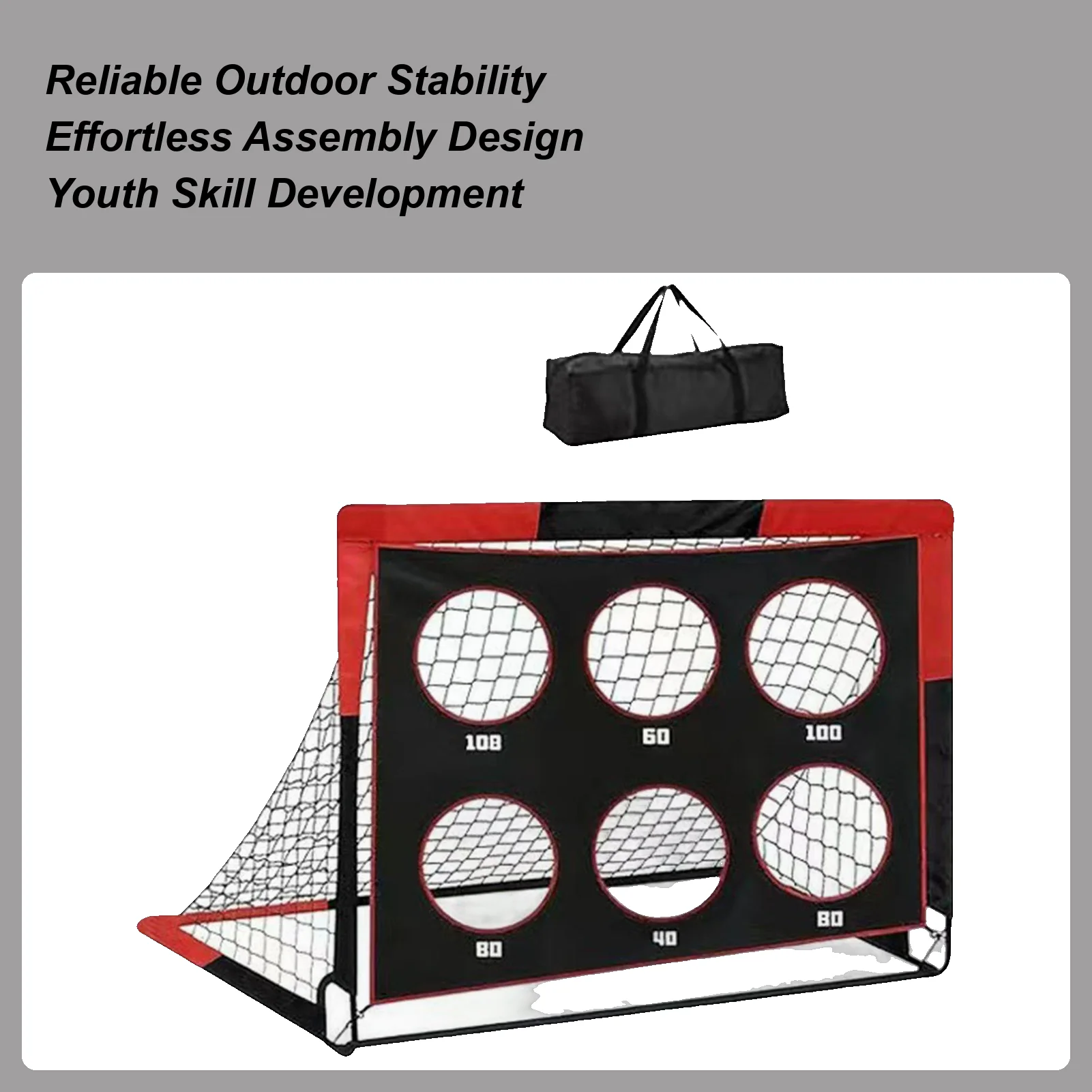 

Soccer Nets For Backyard Pop Design Rectangular Trainer Toy 4 Ft Wide X 3 Ft High Rectangular Folding Portable Backyard Soccer