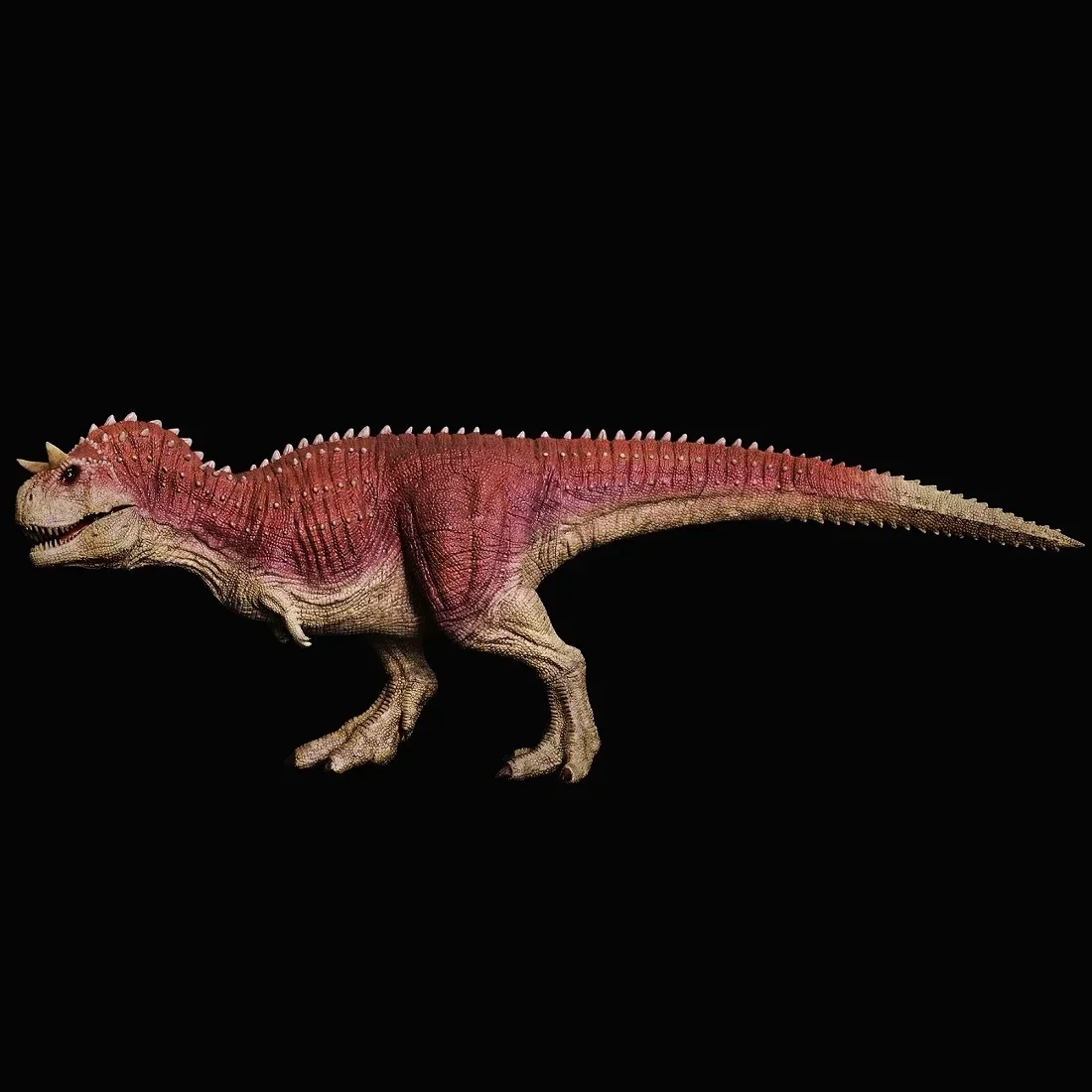 REBOR 1:35 Carnotaurus Rex Crimson King Requiem Premium Edition Dinosaur Model FIgure