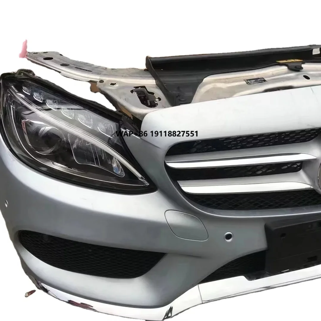 

High Quality Easy Installation Front Bumper Assembly C-Class W205 Bolt-On Plastic ABS