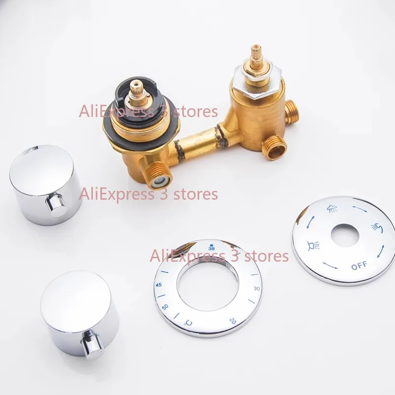 2/3/4/ Way Shower Switch Control Shower Room Faucets Mixer Shower Cabin Accessories Valves Diverter Tap