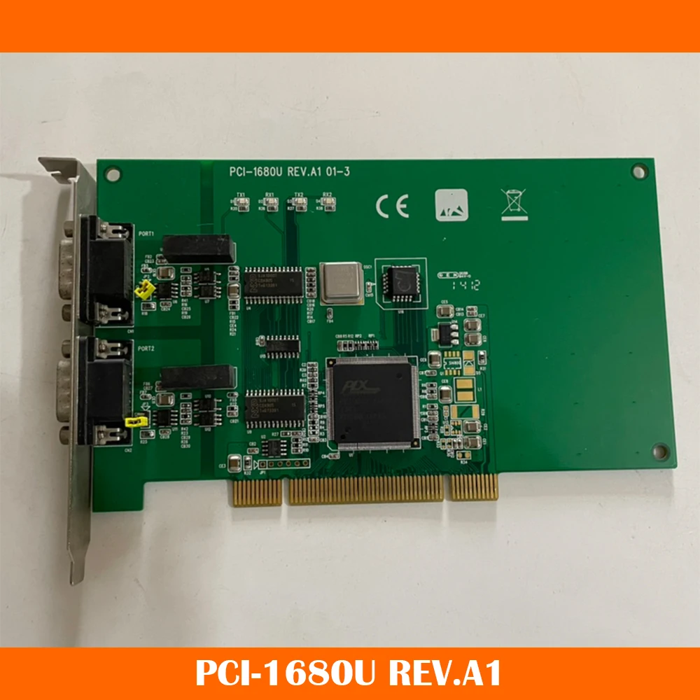 Data Capture Card Dual Port CAN Universal PCI Bus Communication Card With Isolation Protection For Advantech PCI-1680U REV.A1