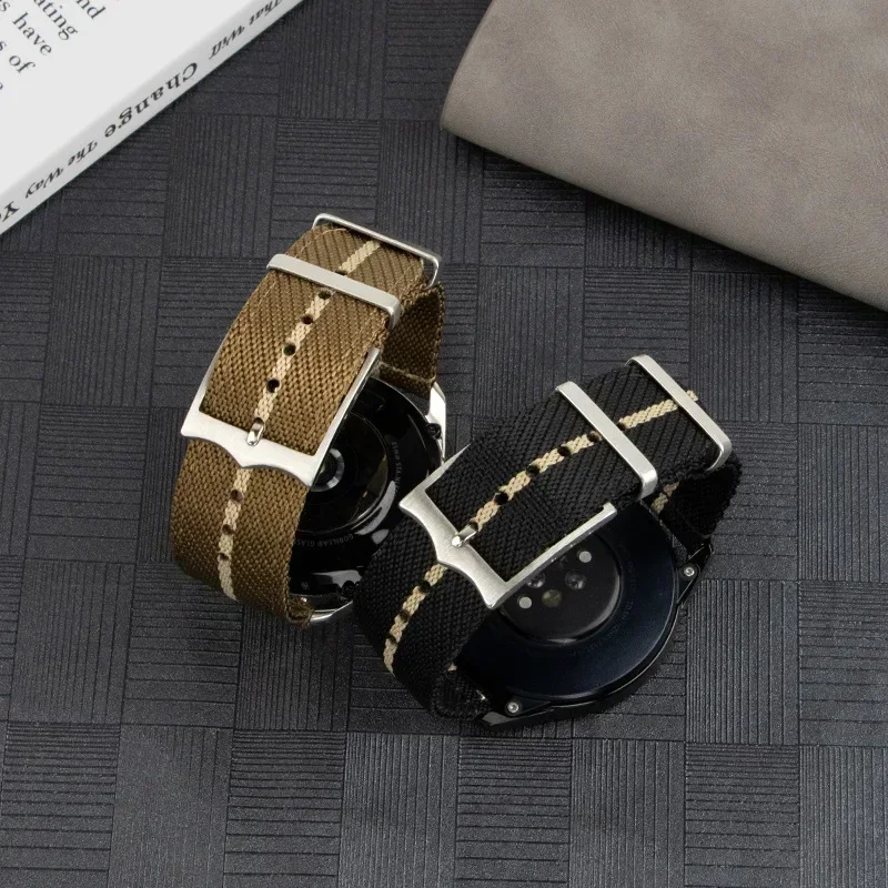 Canvas Nylon Watch Strap 20mm 22mm for Tudor Black Bay for Swatch for Blancpain Fifty Fathoms for OMEGA Seamaster for Rolex Band