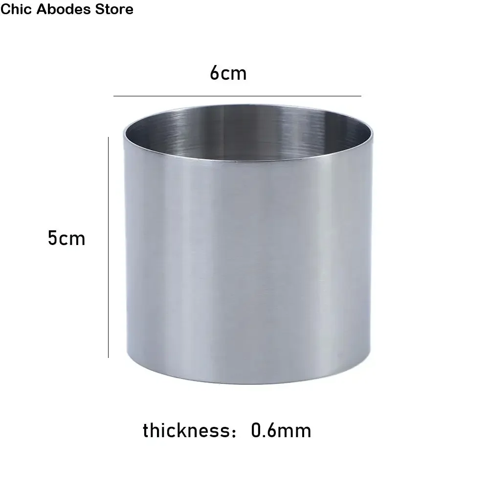 

DIY Round Shape Mousse Cake Cutter Food Molding Pastry Baking Tool Kitchen Gadgets Cake Mold Cake Ring Mold