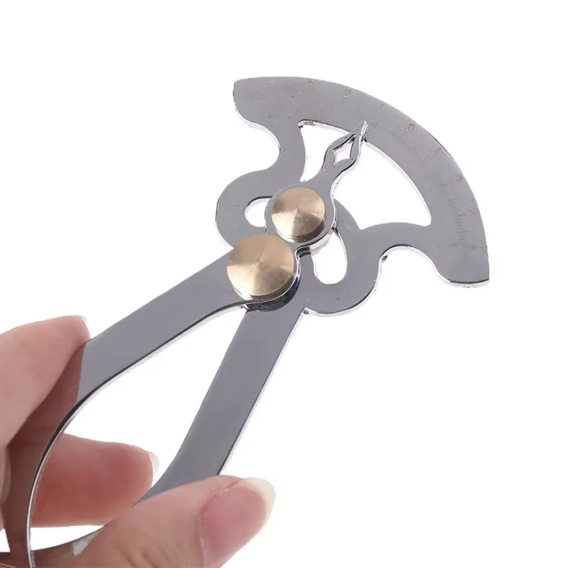 Stainless Steel Thickness Gauge Inside Calipers Spring Tool Jewelry Measure Dividers Outside