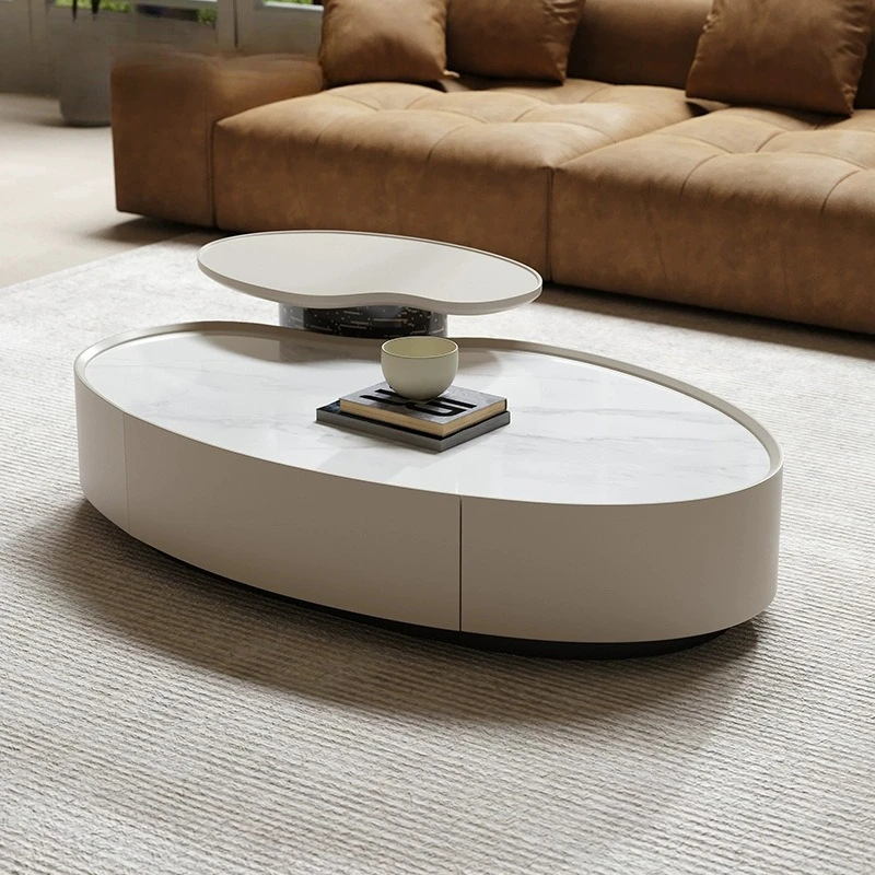 Mango microcrystalline stone coffee table combination modern simple small apartment living room home