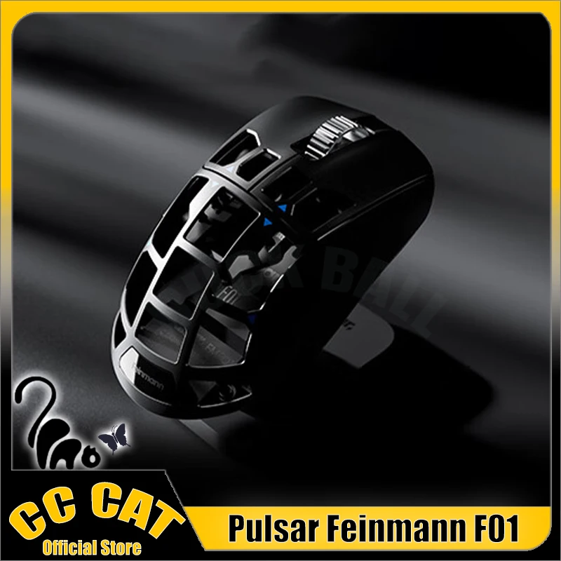 Pulsar Feinman F01 Gamer Wireless Mouse F01 Magnesium Alloy Support 8khz Custom Paw3395 Lightweight Csgo Esport Fps Gamer Mice