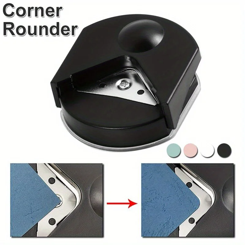 1Pc R4 4mm Corner Rounder Punch, Paper Corner Cutter for Card, Photo, Scrapbooking, DIY Crafts, Office & School Use