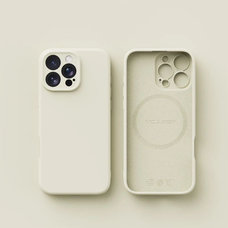 Magnetische vloeibare siliconen hoesje voor MagSafe telefoonhoesje voor iPhone 16 Plus 15 14 12 13 17 Pro Max draadloos opladen zachte hoes