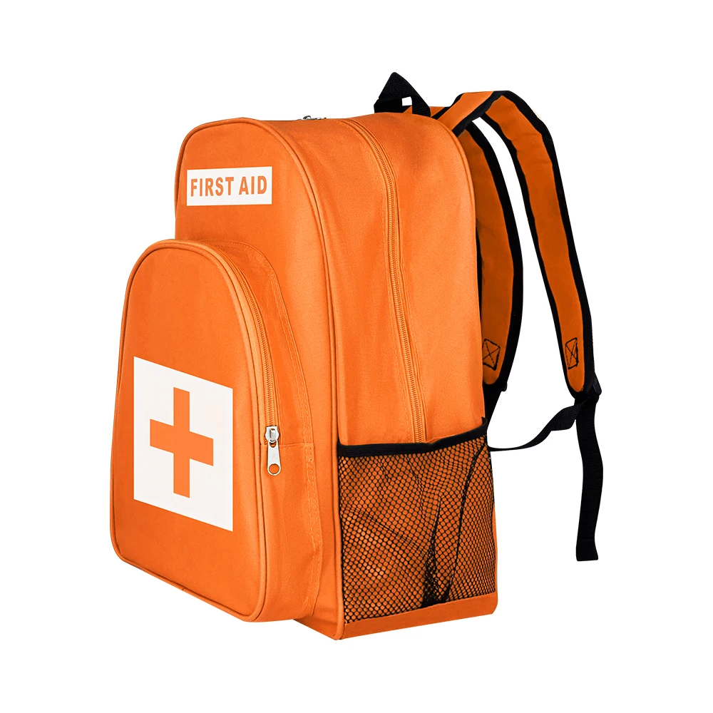 Emergency Bag First Aid Backpack Empty Medical First Aid Bag Treatment Rucksack First Responder Back Pack Trauma Bag for Driving