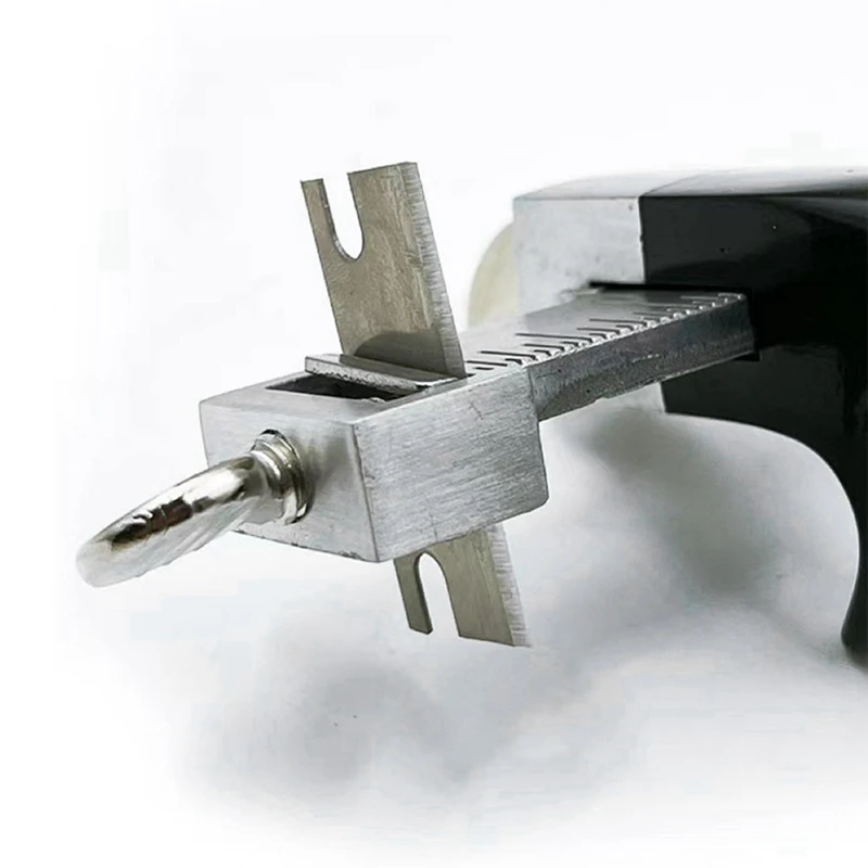 Belt Cutting Machine Set Diy Aluminum Handle Belt Cutting Machine Thong Cutter Thong Divider Tool Cutting Strips-A79U