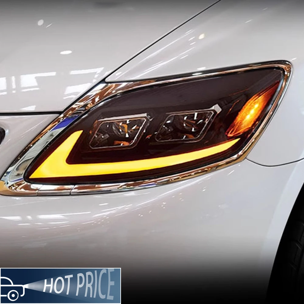 

Подходит для Lexus GS300 2004-2012, обновленная автоматическая фара в сборе с эффектом запуска, новые светодиодные линзы проектора, автомобильные аксессуары