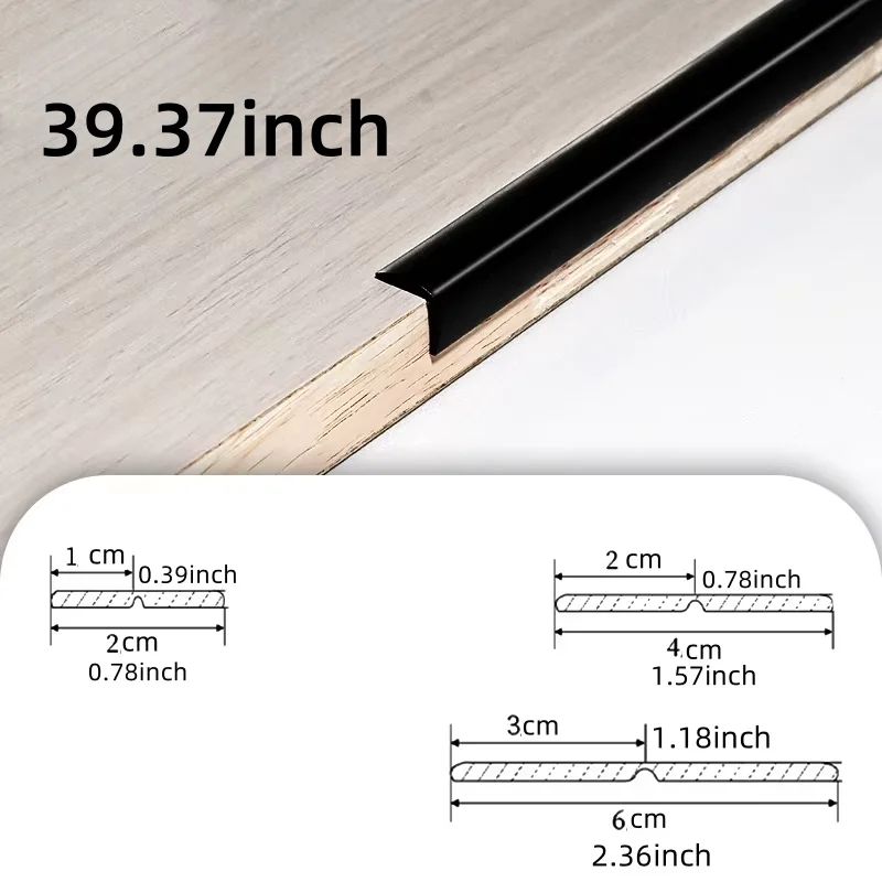 1PC 1mx1cm/2cm/3cm Multi Roll Self Adhesive Wall Tape Protector Trim Wall Corner Guard Edge Trim Windows Tables Countertop
