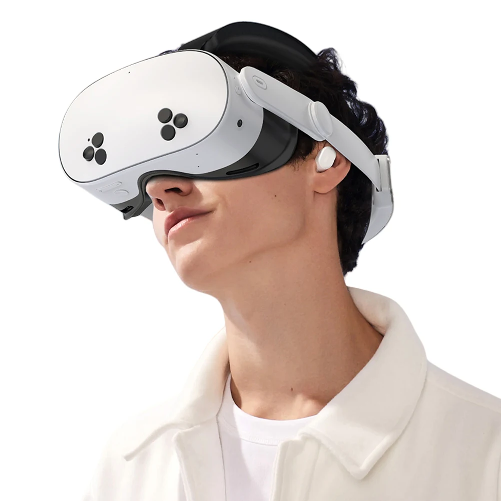 وسادة بديلة ناعمة من البولي يوريثان للوجه مقاومة للعرق، غطاء وجه مريح من إسفنج البولي يوريثان لملحقات Meta Quest 3S VR #3