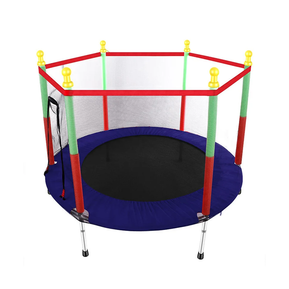 

Rotating Trampoline Bungee Jump Multi-person Children's Safety Fence Net Trampoline