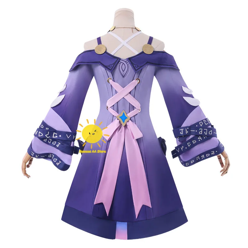 Game Cyrene Cosplay Honkai Star Rail Cosplay Costume Dress Waistseal Skirt Accessories Cyrene Suit Wig Halloween Cos Adult Women