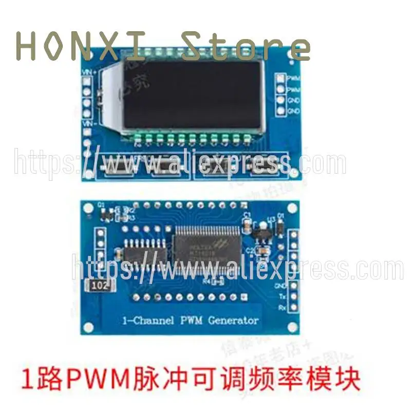 1PCS Relação de dever ajustável do módulo de freqüência de pulso PWM onda quadrada XY-LPWM retangular sinal gerador sinal