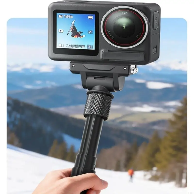Compacts Quick Release Mount for Action Cameras Portable Design for Easy Transport and Use in Outdoor Photography Expedi 83CE
