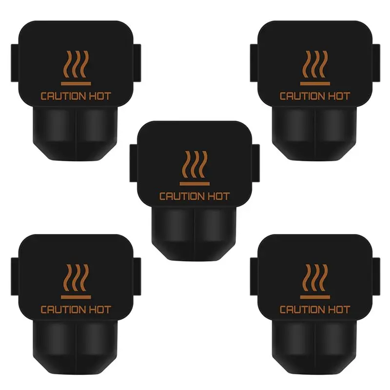 

Силиконовые носочки для хотэнда A34R Mini, 300 шт. ℃ Силиконовый чехол для высокотемпературного нагревательного блока Bambu-Lab A1/A1 Mini, 5 шт.