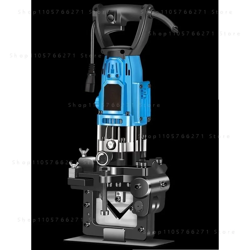 Upgraded Hydraulic Cutting Machine Hydraulic Angle Iron Punching Machine, Angle Steel Cutting Machine  Hole Opening Artifact