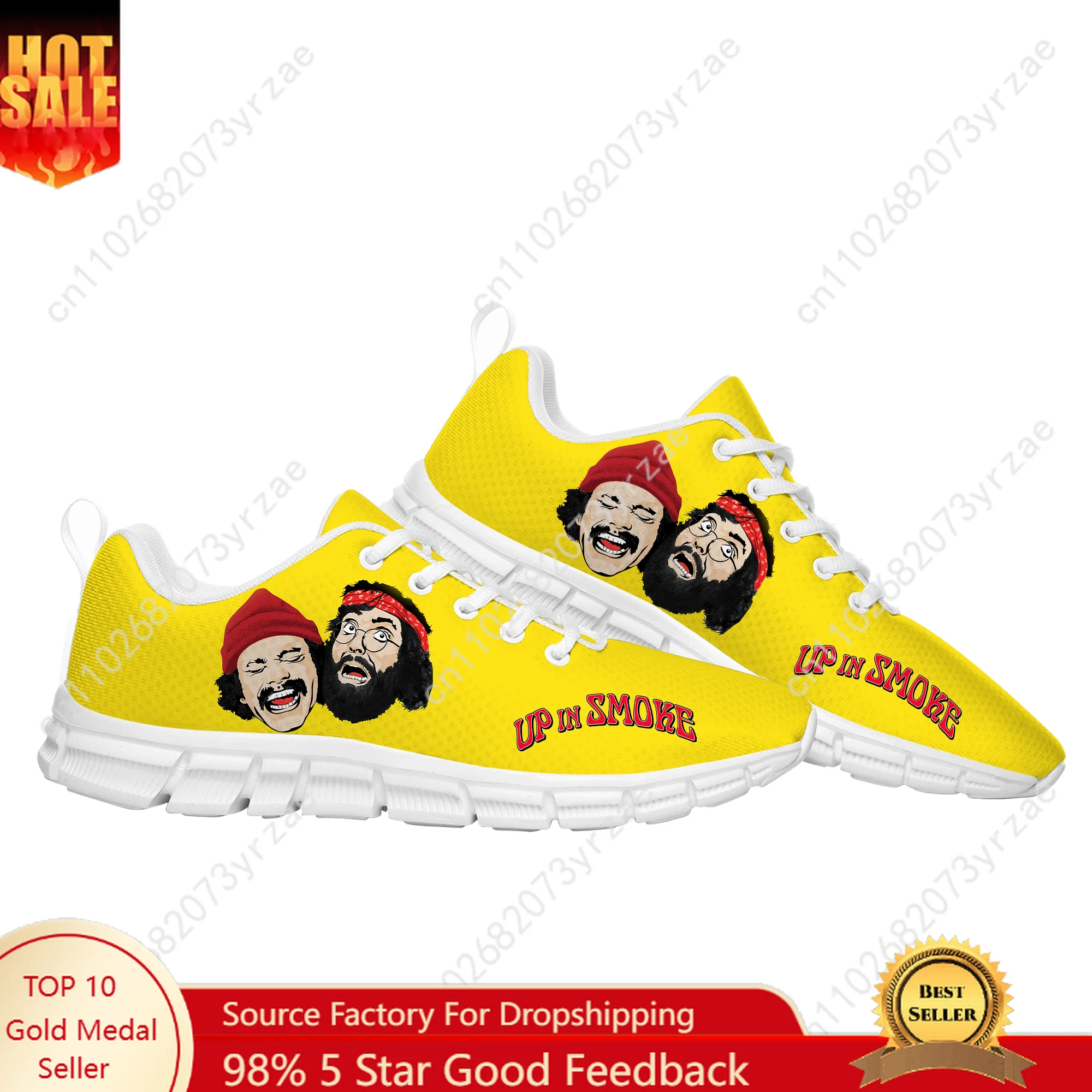 

Up in Smoke Sneakers Men Women Teenager Customized Sports Shoes High Quality Personalized Casual Pattern Print Customized Shoes