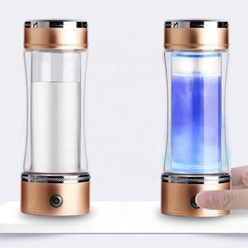 

SPE/PEM Smart Bottle Portable Hydrogen Water Bottle 2022 Ionized Bottle Hydrogen Alkaline Water Hydrogen-Rich Water Cup