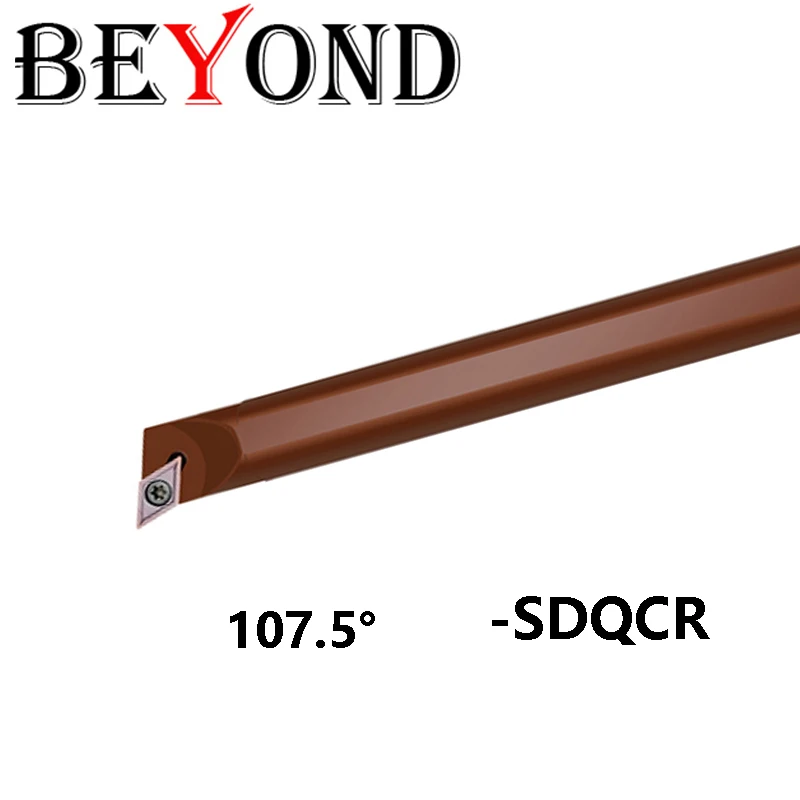 BEYOND S08K-SDQCR07 S16Q-SDQCR11 S10K-SDQCR07 S12M-SDQCR07 S20R S25S-SDQCR11 CNC Internal Tool Bar SDQCR Cutter Shank
