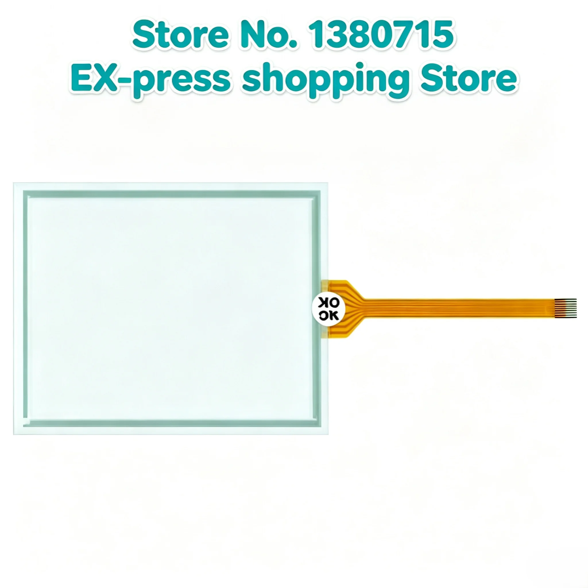 Industrial Touch Panel Digitizer Glass Compatible G065-02-1D 100-025 Control Screen Spare Part